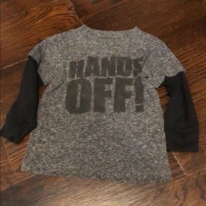 Nununu hands off shirt